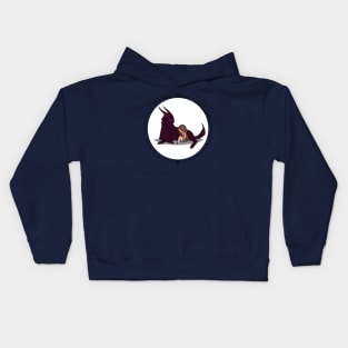 Girl and Beast 2 Kids Hoodie